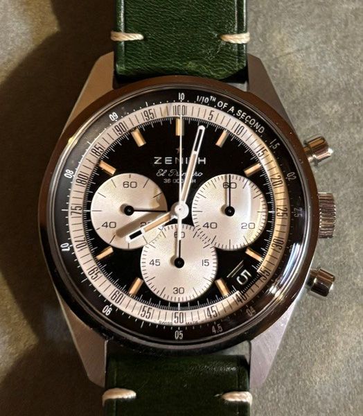 FS - Zenith Chronomaster Original (reverse panda) - REDUCED