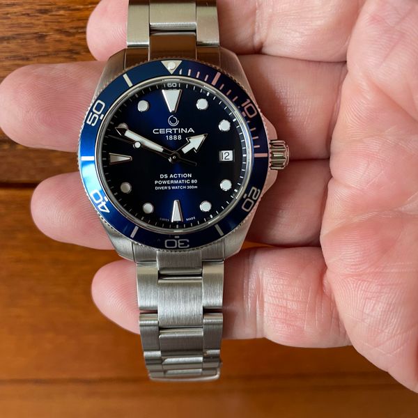 [WTS] Certina DS Action Diver 38mm Powermatic 80 Blue $725