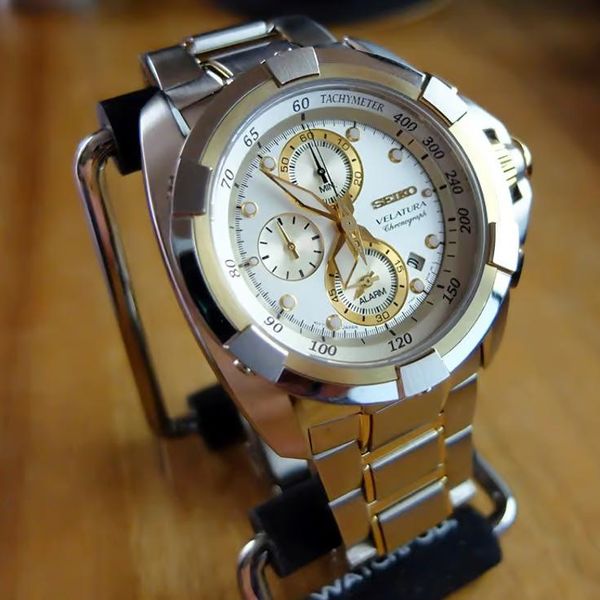 FSOT: Seiko Velatura Two-Tone Alarm Chronograph