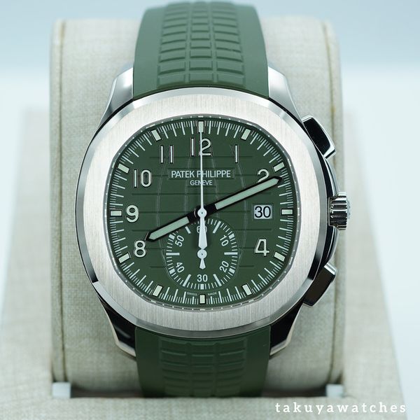 FSOT:NIB Patek PHILIPPE 5968G AQUANAUT CHRONO 18K WHITE GOL…