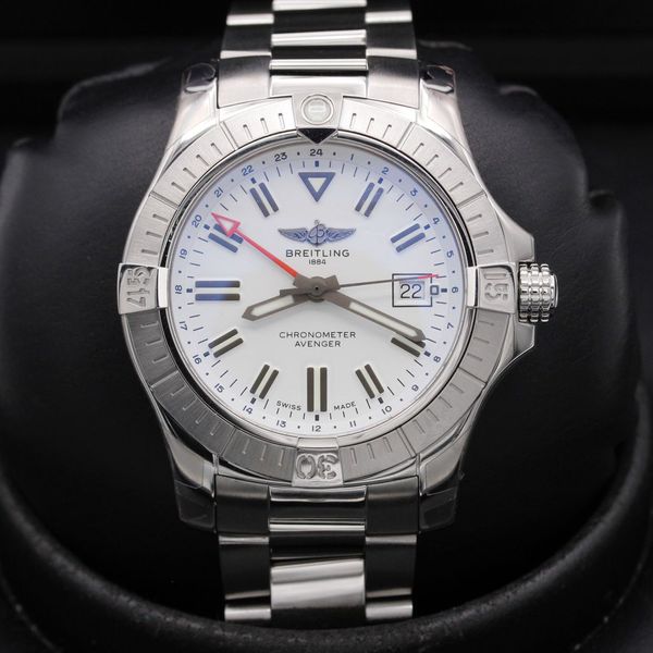 FSOT: Breitling Avenger GMT "2023" - A32397101A1A1 - White …