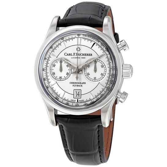 Carl F. Bucherer Manero Flyback Chronograph Automatic Silve…