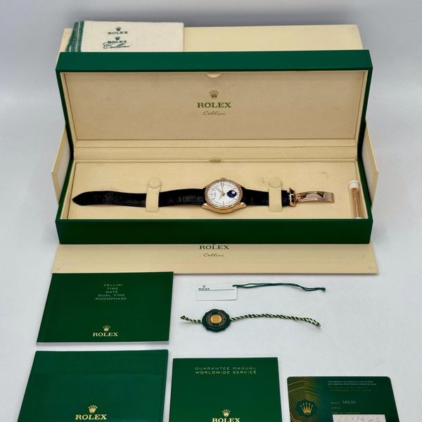 [WTS] 2022 Rolex Cellini Moonphase 39mm 50535 Everose Gold …