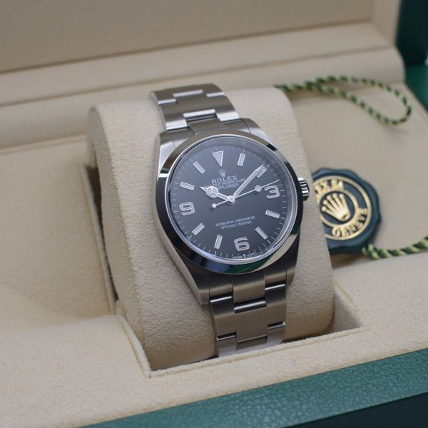 Rolex Explorer 36 mm 124270  Full Set  1. Hand  Garantie bi…