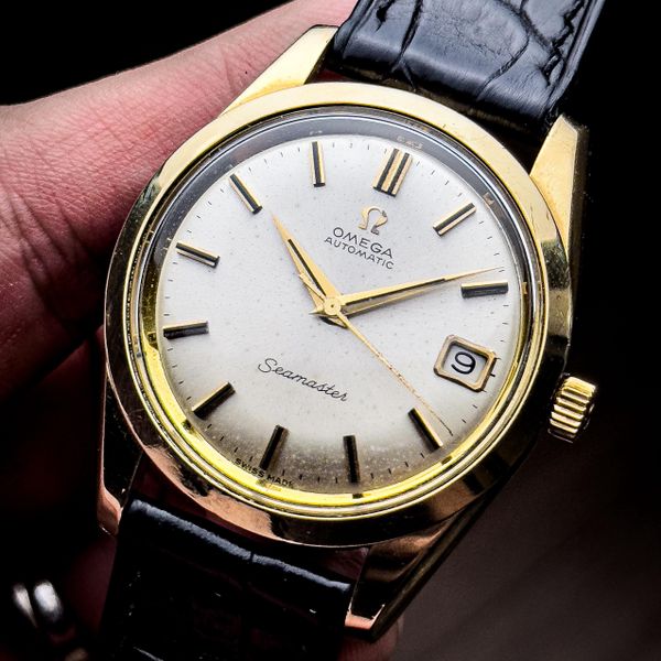 [WTS] 1963 Omega Seamaster Gold Cap Black Onyx Ref.166.010 …