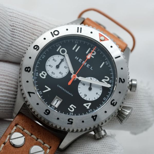 [WTS] HEMEL HFT20 / VK64 Black Dial Reverse Panda