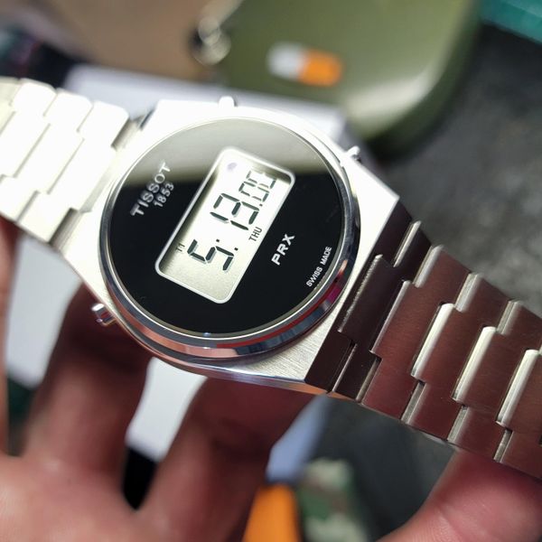 [WTS] Tissot PRX Digital - Pristine - with Horus FKM straps