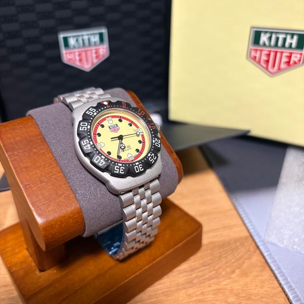 [WTS] Kith x Tag Heuer | Unworn | Fully Stickered | PRICE D…