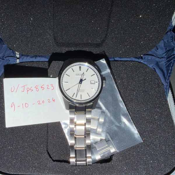 [WTS] Seiko Presage Sharp Edged SPB165J1 – White Asanoha Di…