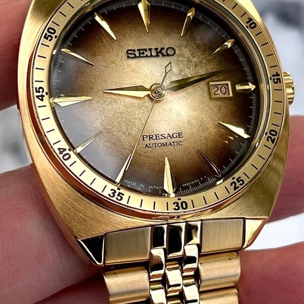 Goldene Lorus-Seiko Mod