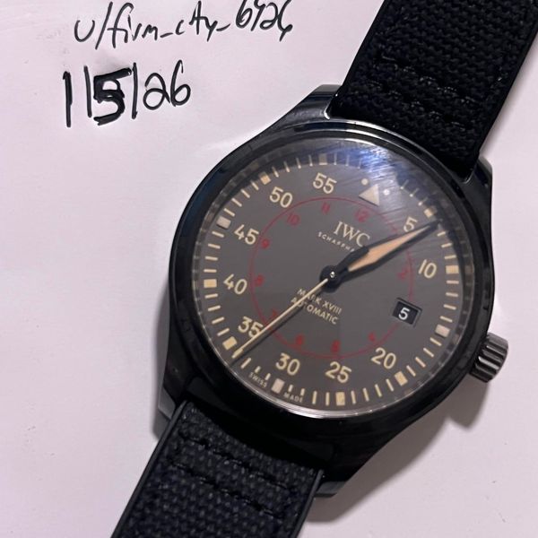 [WTS] IWC Mark XVIII Top Gun Miramar, full kit - $3875