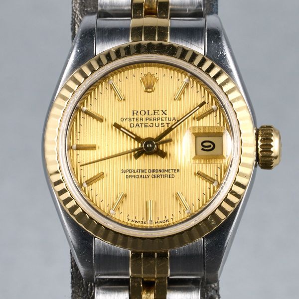 FS: 1987 Rolex Two Tone Ladies Datejust Ref: 69173 with Cha…