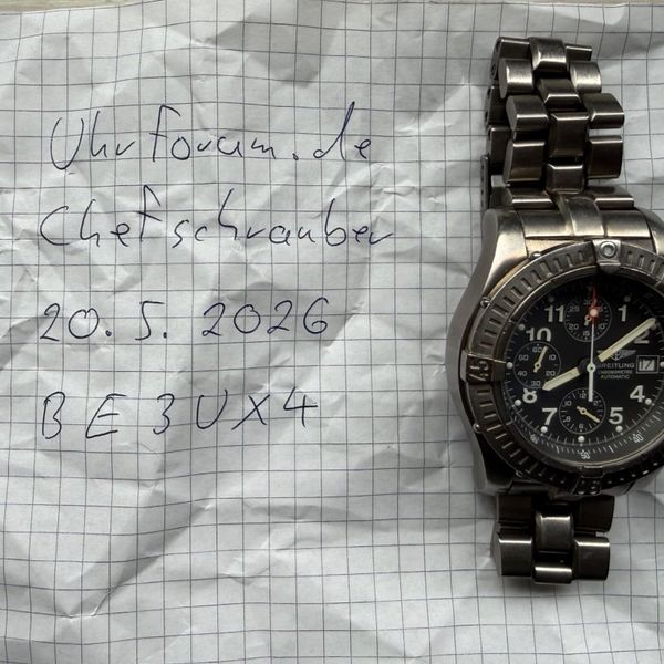 Breitling Avenger Chronometer Titan