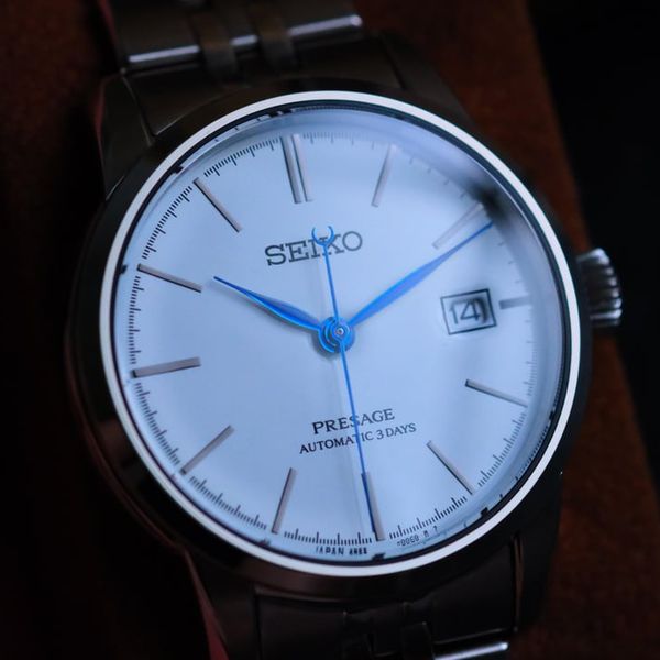 [WTS] Seiko Pressage SARX105 /6R55-00D0 white Enamel dial 3…