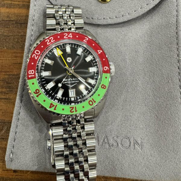 Jack Mason Strat-o-Timer Limited Edition Dr. Pepper GMT Str…