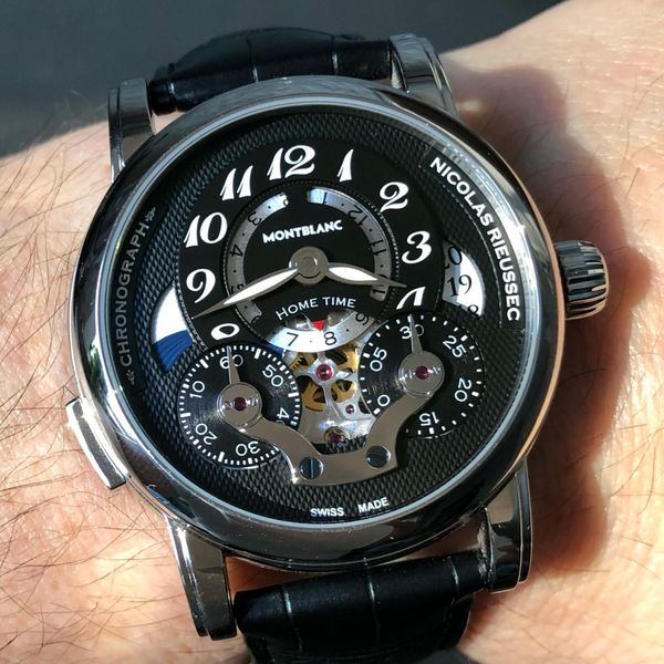 [WTS] Montblanc Nicolas Rieussec Chronograph GMT Open Homet…