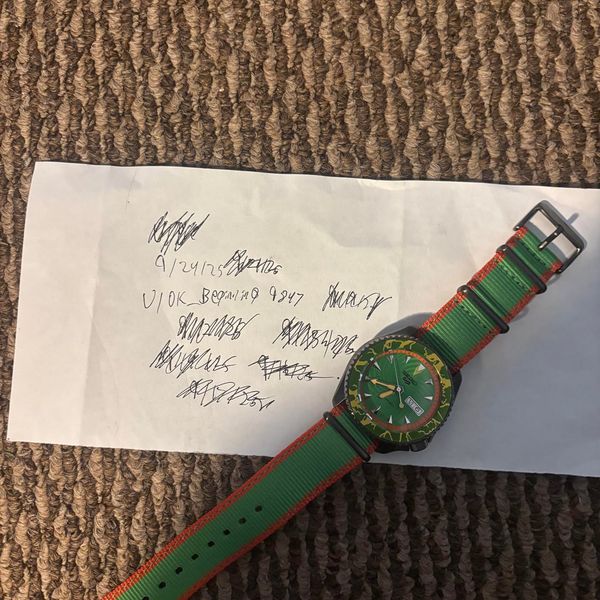 [WTS] Seiko 5 Sport SRPF23 Street Fighter Edition Blanka US…