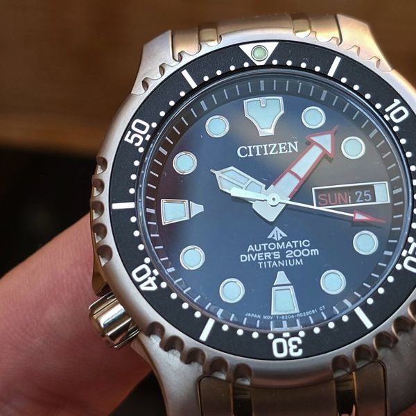 Citizen Promaster Marine Super Titanium Automatik NY0100-50…