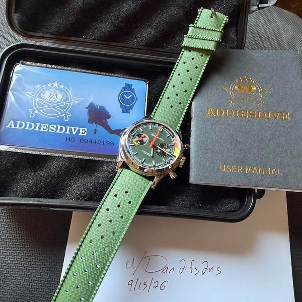 [WTS] ADDIESDIVE AD2529 Vintage Racing Chronograph