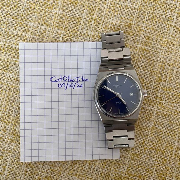 [WTS] Tissot PRX Quartz Blue 35MM