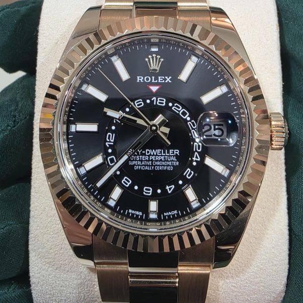 [WTS]🔥2022 ROLEX SKY DWELLER YELLOW GOLD 326938 COMPLETE MI…