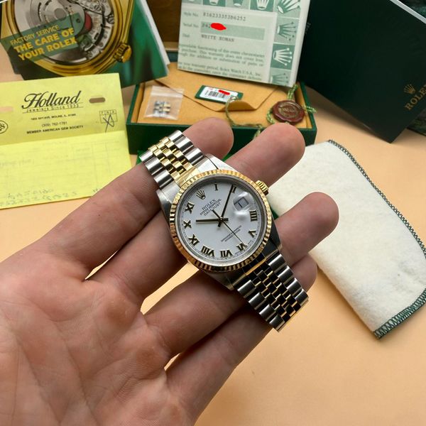 [WTS] Rolex DateJust 16233 P Serial Box and Papers 7,250 [U…
