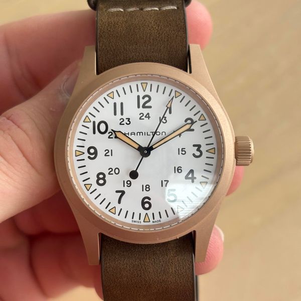 [WTS] Hamilton Khaki Bronze White dial