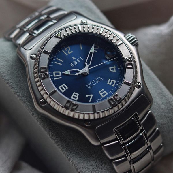 [WTS] EBEL Discovery Ref. 9080341 - 40mm Rare Blue Dial Mec…