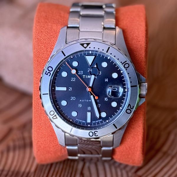 [WTS] Timex x Huckberry Navi XL Automatic "Arctic Night" Li…