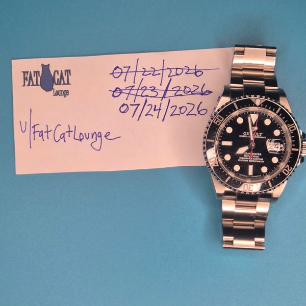 [WTS] Ginault Ocean Rover 2.5 Diver with Date – Full Kit