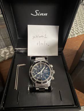 FSOT Sinn 103 B SA Chronograph