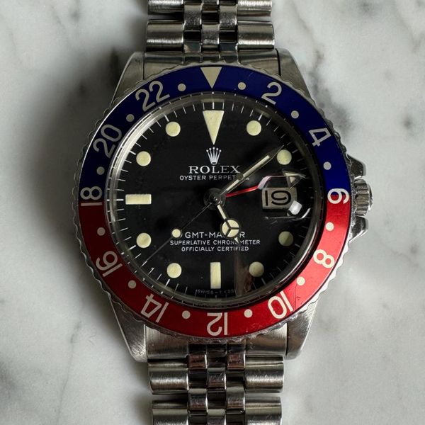 [WTS] Rolex GMT-Master 1675 MK4 Pepsi Jubilee Vintage 1978 …