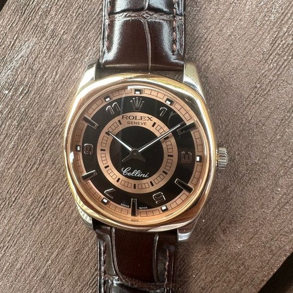 FS: Rolex Cellini Danaos 18k White/Rose Gold 38mm Ref 4243
