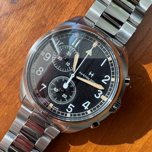[WTS] Hamilton Khaki Aviation Pilot Pioneer Chrono Quartz –…