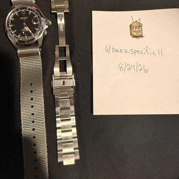 [WTS] Seiko Prospex Alpinist SPB117 "Sharktooth" Black Dial…