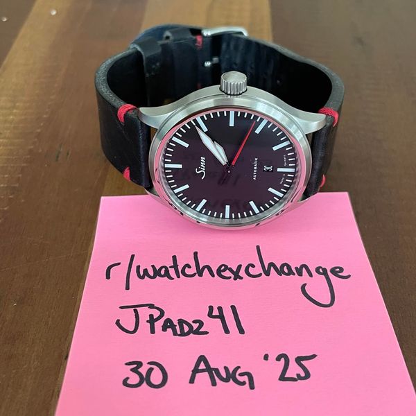 [WTS] Sinn 836 Tegiment with bracelet and leather strap- Fu…