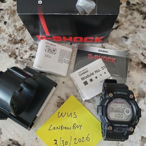 Casio G Shock GW 7900 solar atomic, UNWORN, box etc