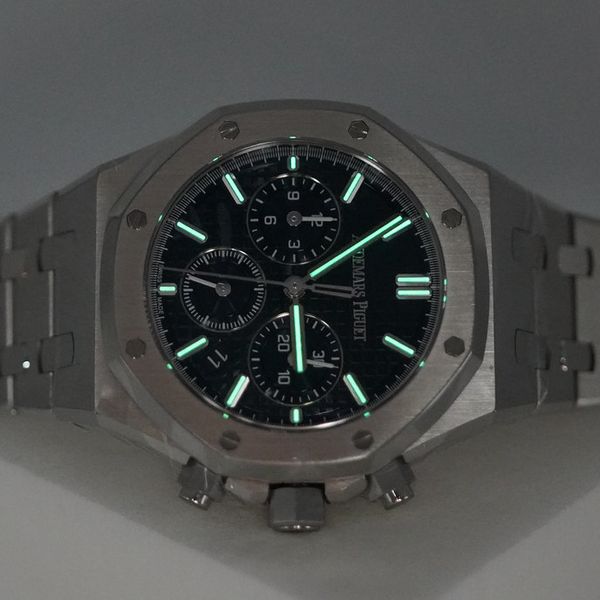FSOT: Audemars PIGUET ROYAL OAK CHRONOGRAPH 26715ST BLUE DI…