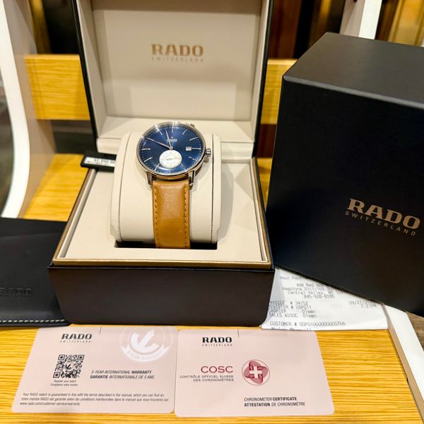 ⁠[WTS] Rado Coupole Classic Automatic COSC - Sunburst Blue …