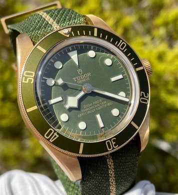 Tudor 79018V Black Bay 58 18k Yellow Gold {Box + Papers}