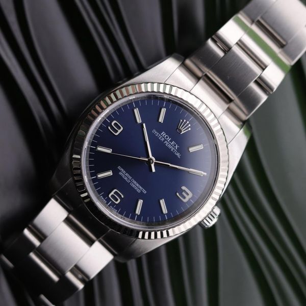 [WTS] 2009 Rolex Oyster Perpetual 116034 Blue Dial Full Kit