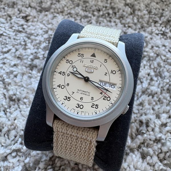 [WTS] Seiko SNK803 Biege Dial