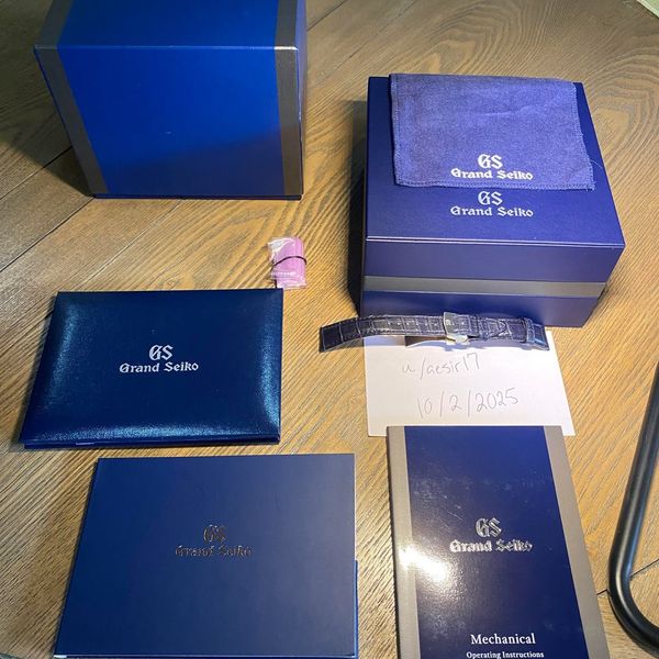 [WTS] Grand Seiko SBGJ203 Hi Beat GMT Mt. Iwate