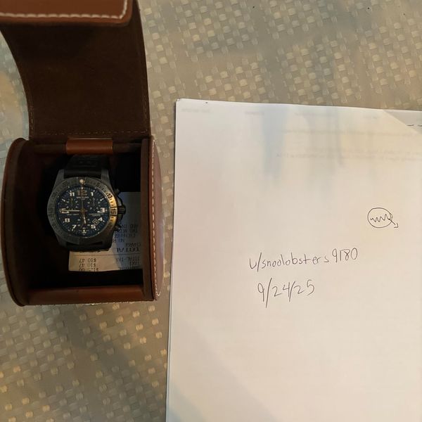 [WTS] Breitling Chronospace Evo Night Mission  -  $1500