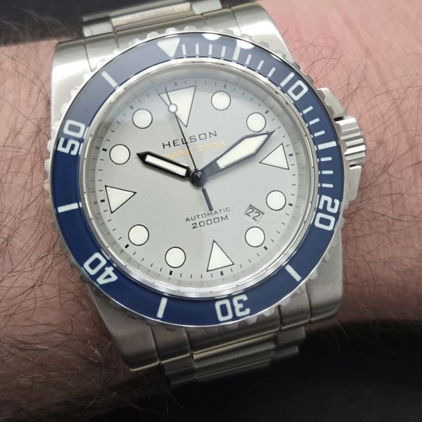 Helson Shark Diver 2000m Rare! N/A out of production