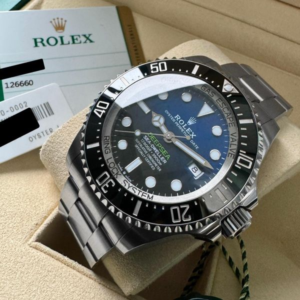 [WTS] Rolex Deepsea James Cameron Sea Dweller 126660 Blue D…