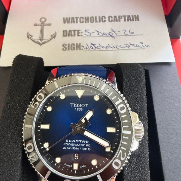 [WTS] Tissot Seastar Powermatic 80
