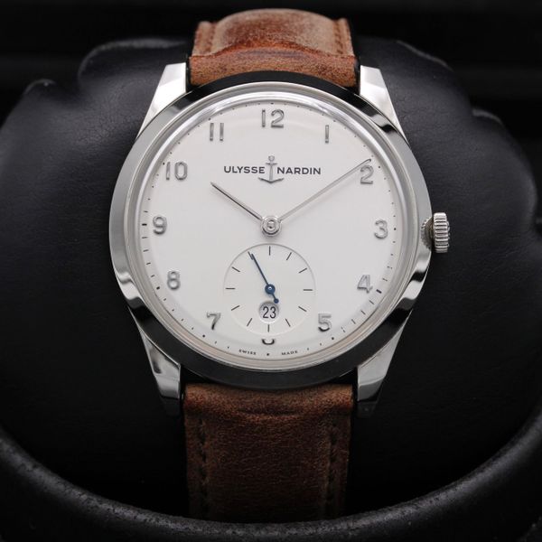 FSOT: Ulysse Nardin Classico Paul David Nardin - Silver - S…