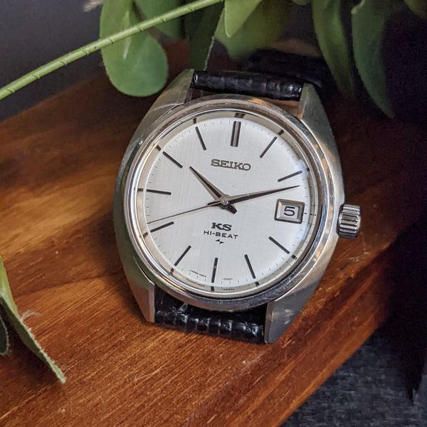 [WTS] Rare King Seiko 45 Linen Dial 36000 Beats Per Hour wi…