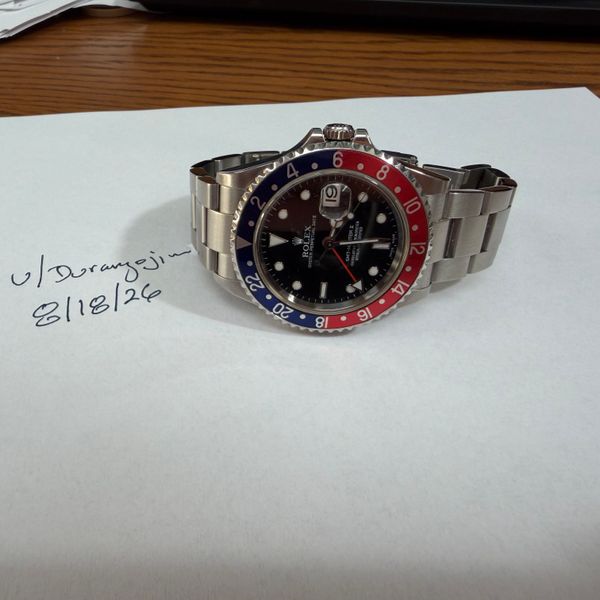 [WTS] Rolex GMT Master II 16710 Z serial